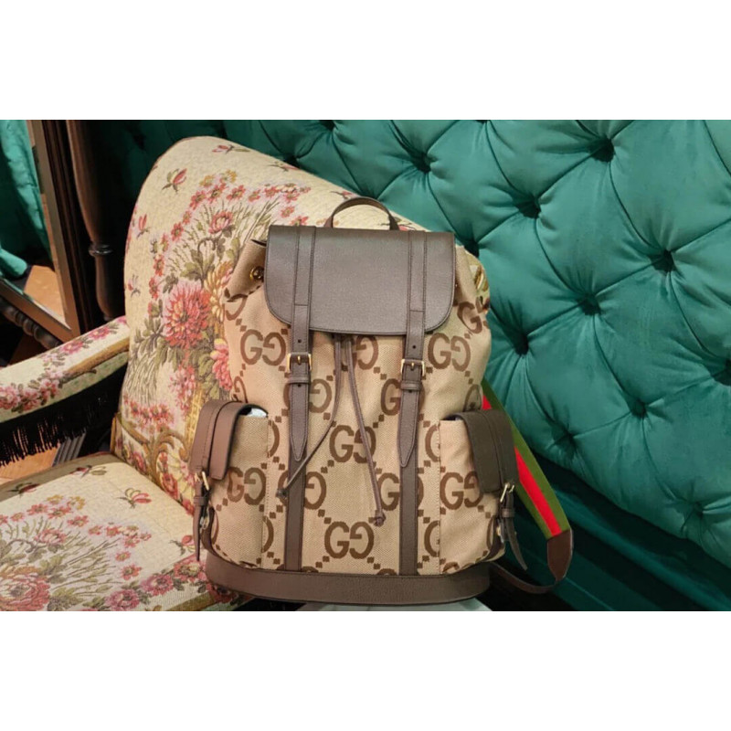 Replica Gucci Backpack With Jumbo Gg 678829 - Image 4