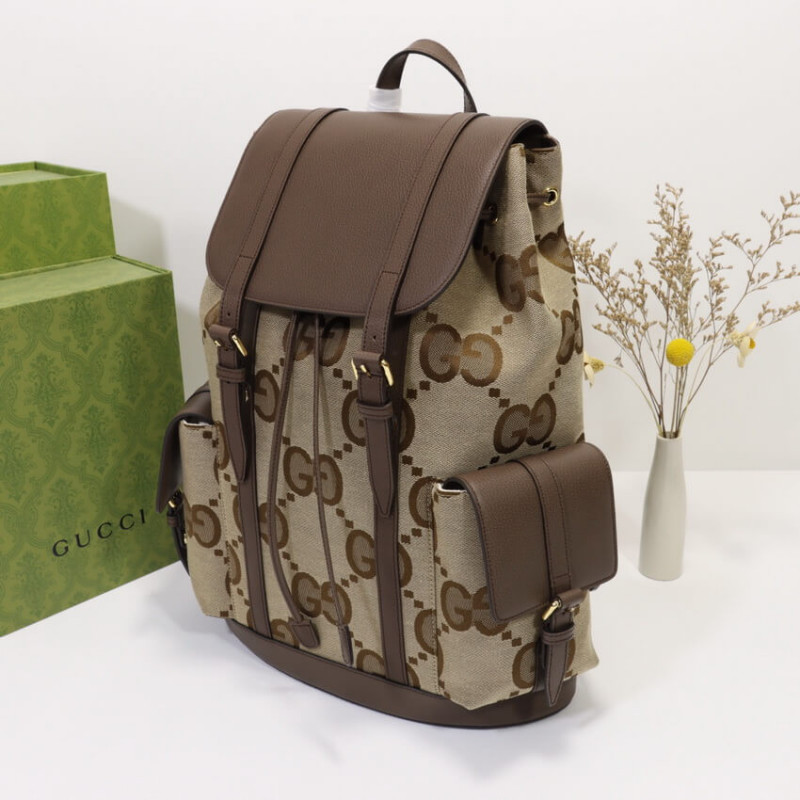 Replica Gucci Backpack With Jumbo Gg 678829 - Image 8