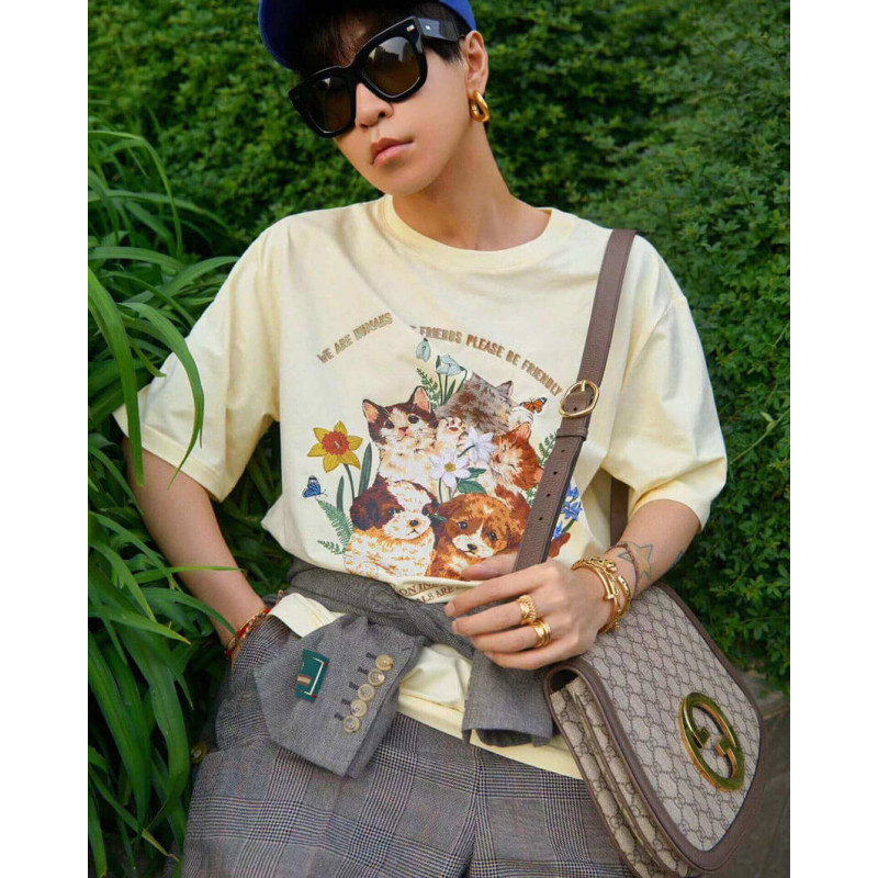 Replica Gucci Blondie Medium Shoulder Bag With Round Interlocking G 699210 - Image 3
