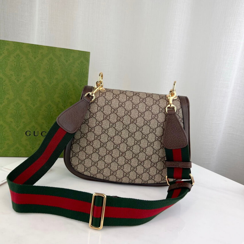 Replica Gucci Blondie Medium Shoulder Bag With Round Interlocking G 699210 - Image 10