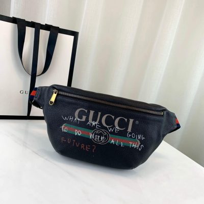 Alternative view of Replica Gucci Coco Capitan Logo Belt Bag 493869