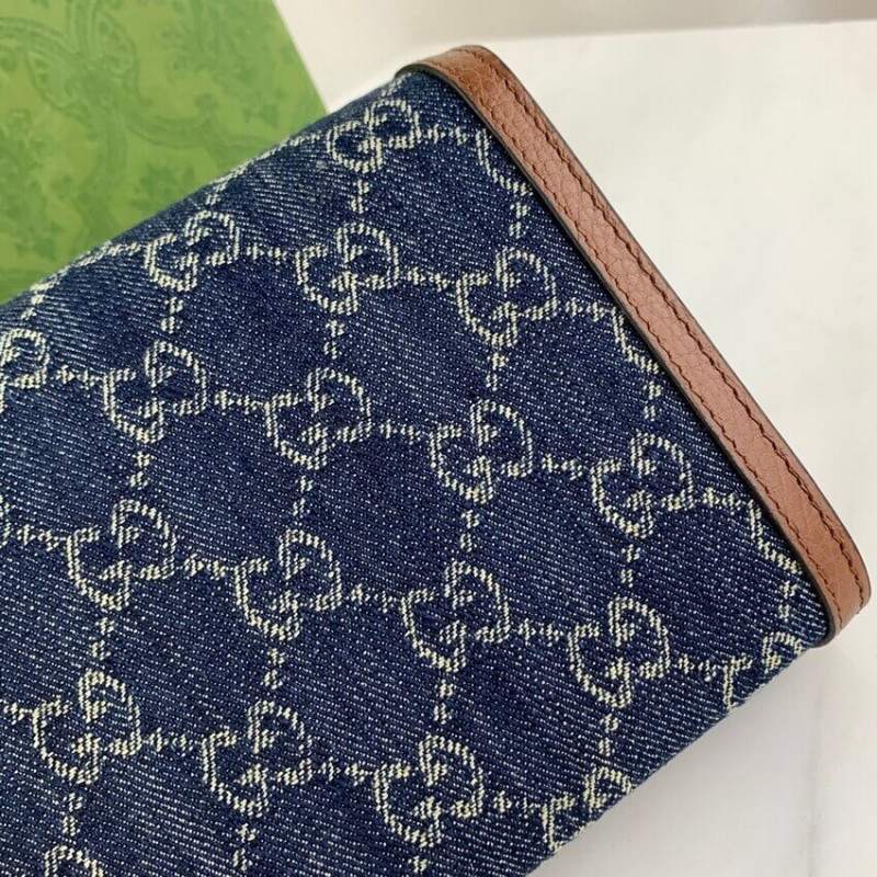 Replica Gucci Denim Dionysus Mini Chain Bag 401231 - Image 11