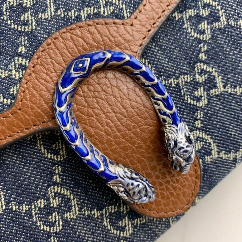 Replica Gucci Denim Dionysus Mini Chain Bag 401231 - Image 10