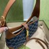 Best Replicas Bags - Gucci Denim Jackie 1961 Small Shoulder Bag 636706 Best Louis Vuitton LV Replica Bags On Sales