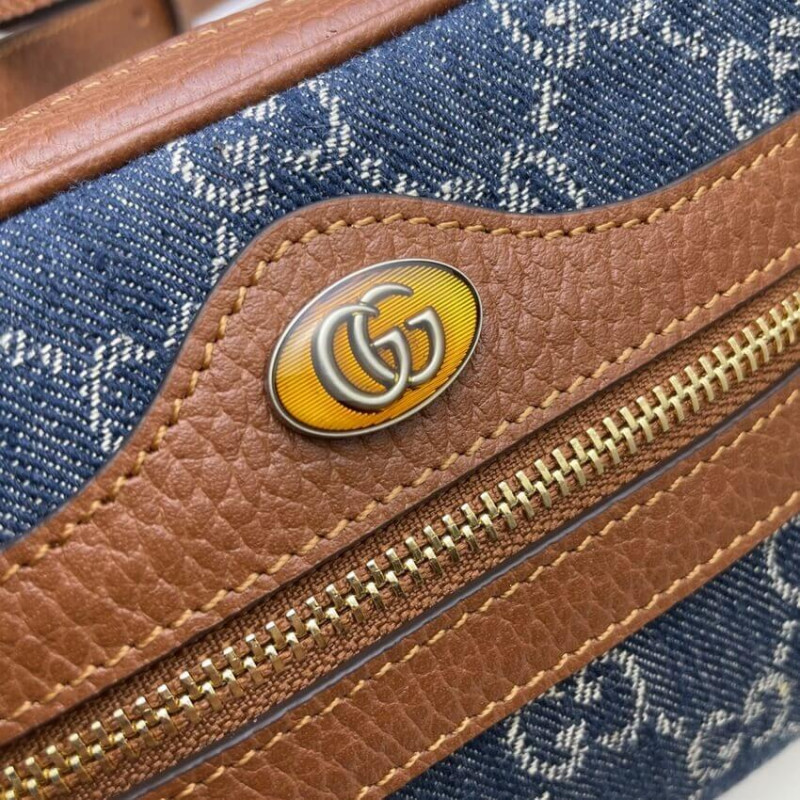 Replica Gucci Denim Ophidia Gg Mini Bag 517350 - Image 6