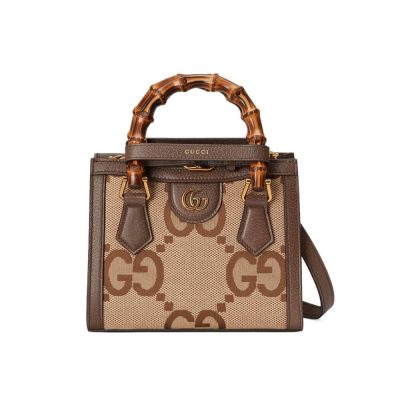 Replica Gucci Diana Jumbo Gg Mini Tote Bag 655661 Brown