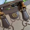 Best Replicas Bags - Gucci Diana Jumbo GG Small Tote Bag 660195 Brown Top Quality Louis Vuitton LV Replica Bags On Sales