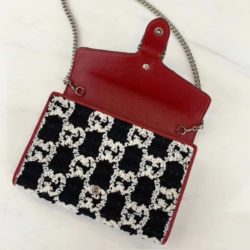 Replica Gucci Dionysus Gg Tweed Mini Bag 401231 - Image 6