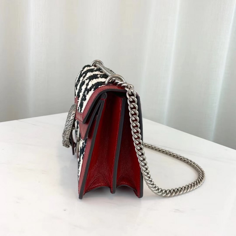Replica Gucci Dionysus Gg Tweed Small Shoulder Bag 400249 - Image 4