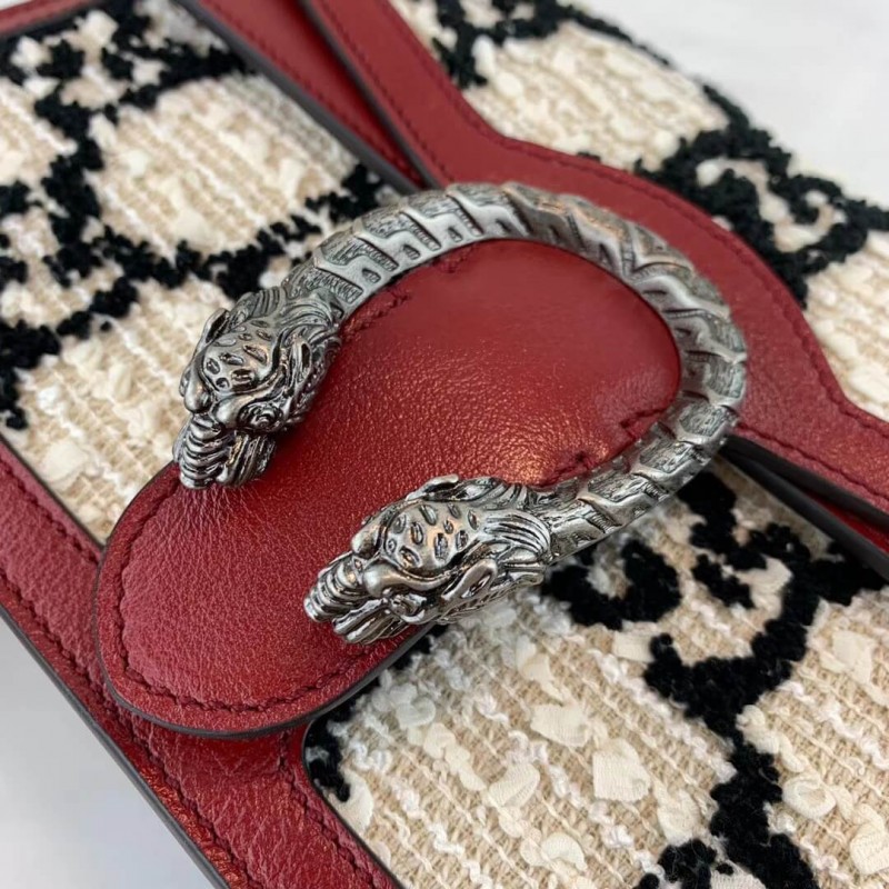 Replica Gucci Dionysus Gg Tweed Small Shoulder Bag 400249 - Image 8