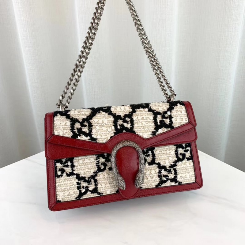 Replica Gucci Dionysus Gg Tweed Small Shoulder Bag 400249 - Image 10