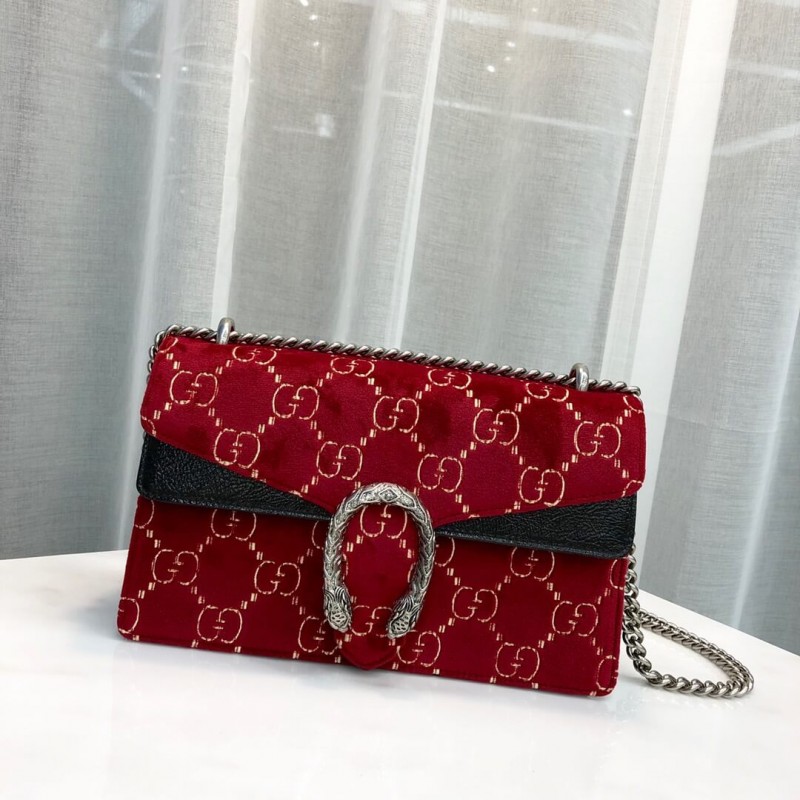 Replica Gucci Dionysus Gg Velvet Small Shoulder Bag 400249 - Image 2