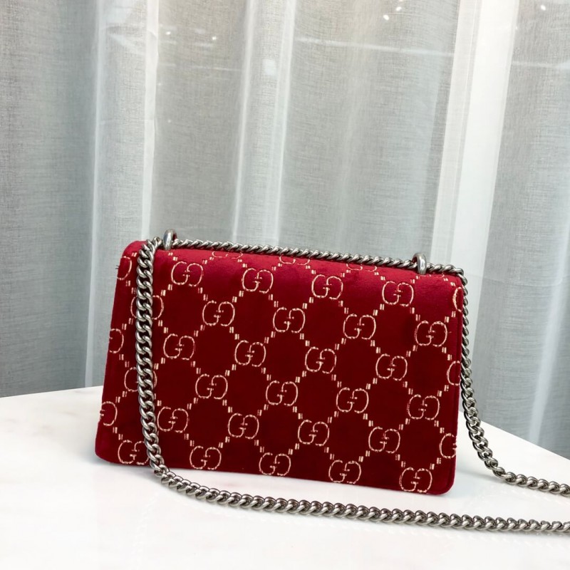 Replica Gucci Dionysus Gg Velvet Small Shoulder Bag 400249 - Image 3