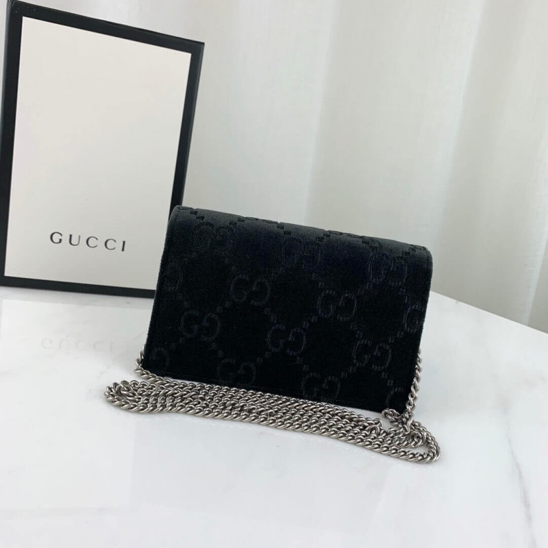 Replica Gucci Dionysus Gg Velvet Super Mini Bag 476432 - Image 3