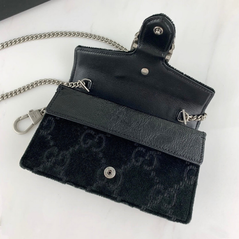 Replica Gucci Dionysus Gg Velvet Super Mini Bag 476432 - Image 4