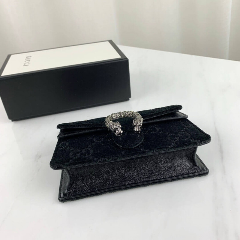 Replica Gucci Dionysus Gg Velvet Super Mini Bag 476432 - Image 5