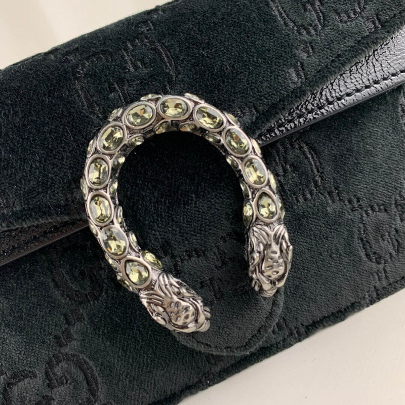 Replica Gucci Dionysus Gg Velvet Super Mini Bag 476432 - Image 6