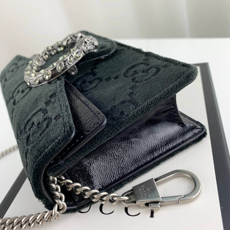 Replica Gucci Dionysus Gg Velvet Super Mini Bag 476432 - Image 7