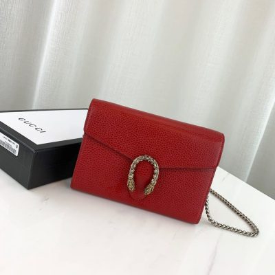 Alternative view of Replica Gucci Dionysus Leather Mini Chain Bag 401231