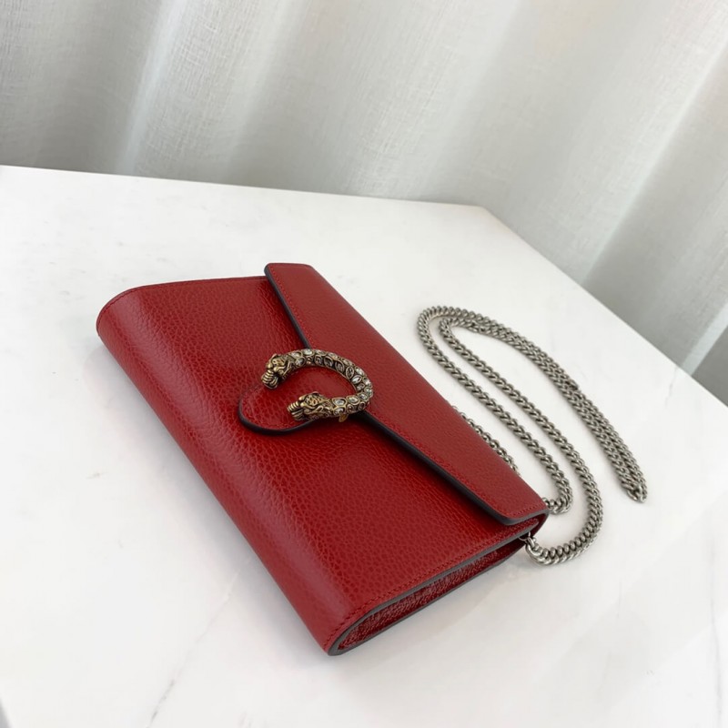 Replica Gucci Dionysus Leather Mini Chain Bag 401231 - Image 4