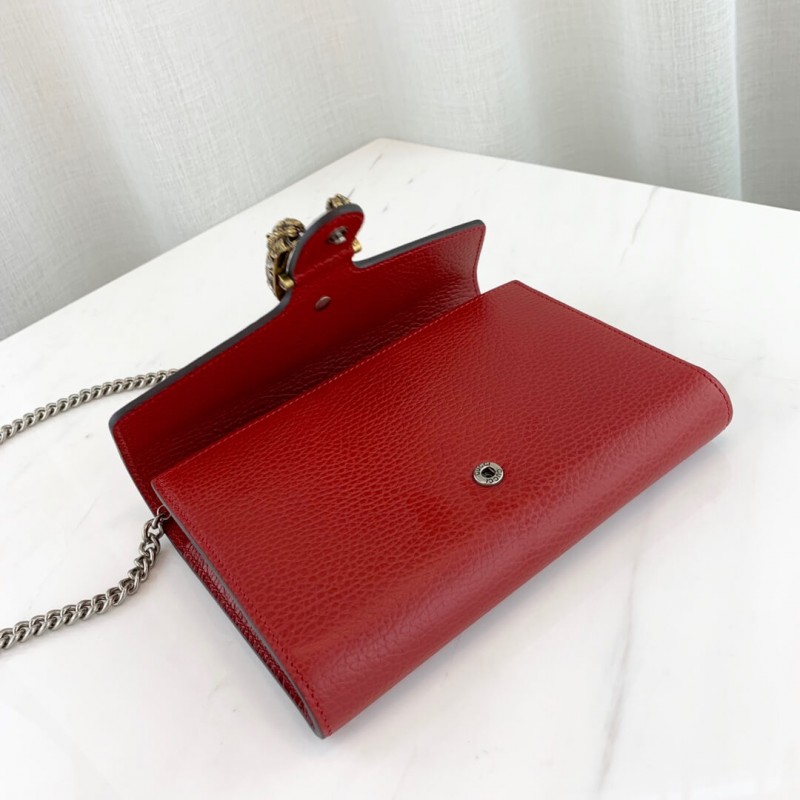 Replica Gucci Dionysus Leather Mini Chain Bag 401231 - Image 6