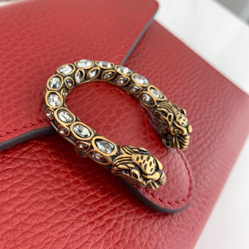 Replica Gucci Dionysus Leather Mini Chain Bag 401231 - Image 7
