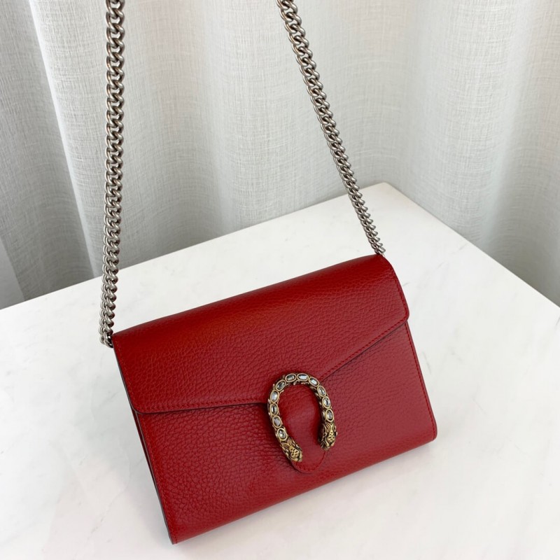 Replica Gucci Dionysus Leather Mini Chain Bag 401231 - Image 9