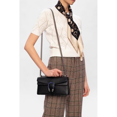 Alternative view of Replica Gucci Dionysus Leather Small Shoulder Bag 499623