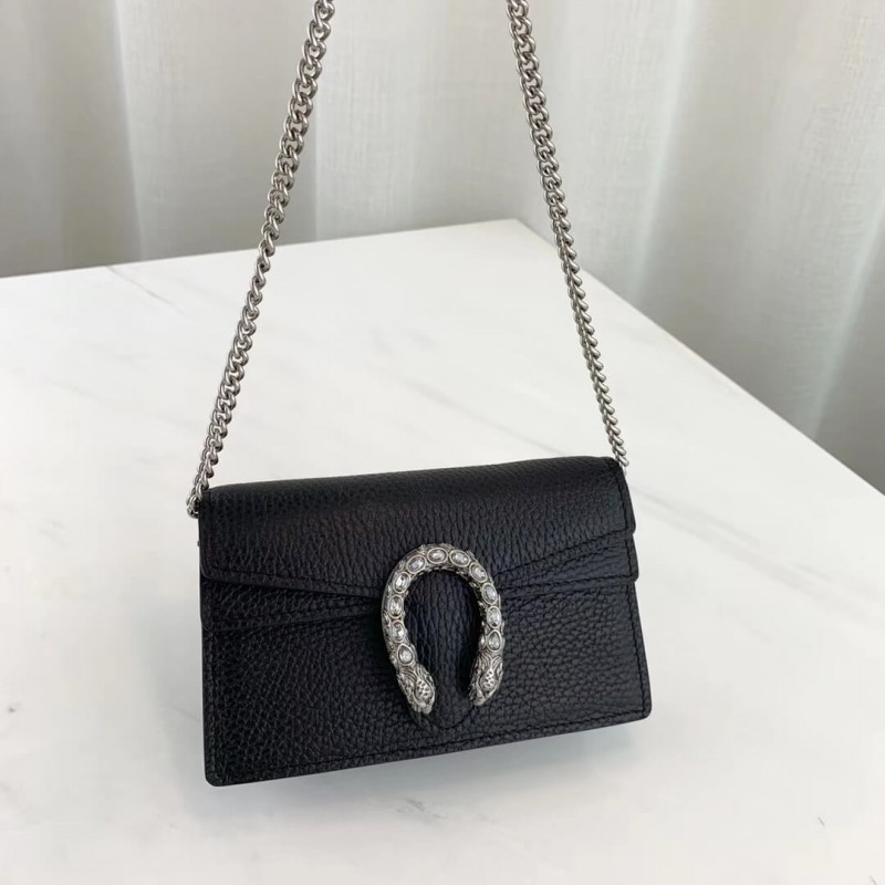 Replica Gucci Dionysus Leather Super Mini Bag 476432 - Image 4