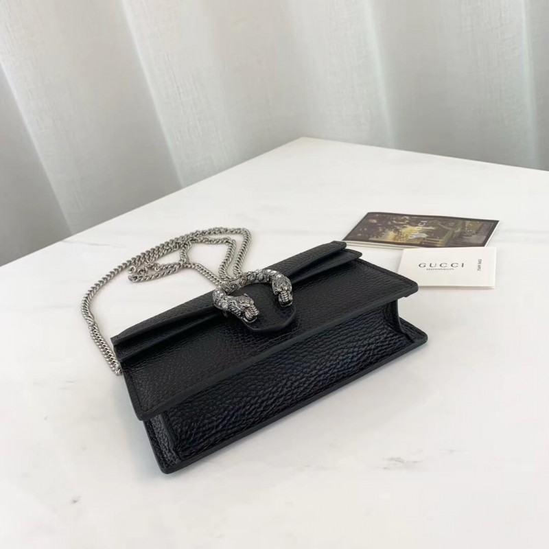 Replica Gucci Dionysus Leather Super Mini Bag 476432 - Image 5