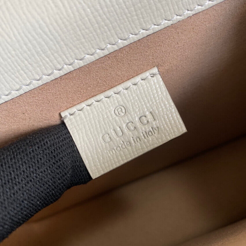 Replica Gucci Dionysus Mini Bag 421970 Orange White Leather - Image 9