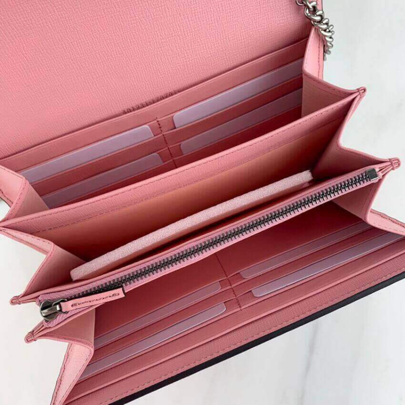 Replica Gucci Dionysus Mini Chain Bag In Red And Pink Leather 401231 - Image 10