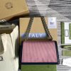 Best Replicas Bags - Gucci Dionysus Small Shoulder Bag 400249 Pink Corduroy Top Quality Louis Vuitton LV Replica Bags On Sales