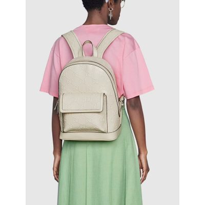 Alternative view of Replica Gucci Gg Embossed Backpack 658579