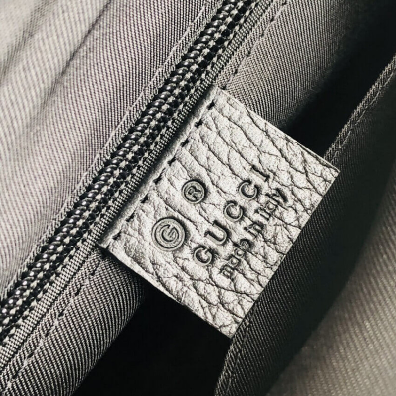 Replica Gucci Gg Guccissima Black Nylon Small Messenger Bag 510335 - Image 14