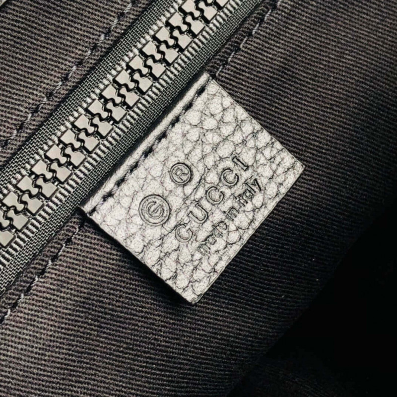 Replica Gucci Gg Guccissima Black Nylon Tote Bag 449176 - Image 11