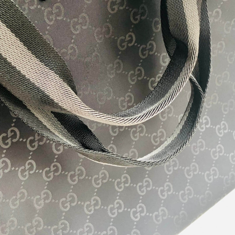 Replica Gucci Gg Guccissima Black Nylon Tote Bag 449176 - Image 9