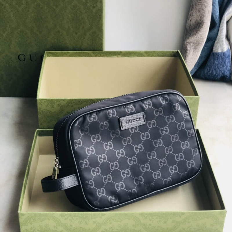 Replica Gucci Gg Guccissima Nylon Toiletry Bag 510338 - Image 4