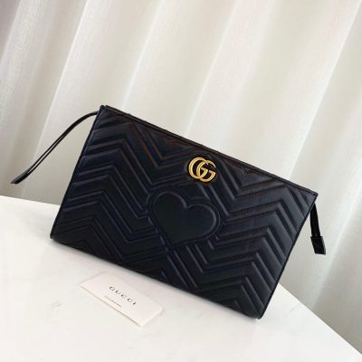 Alternative view of Replica Gucci Gg Marmont Clutch 448450