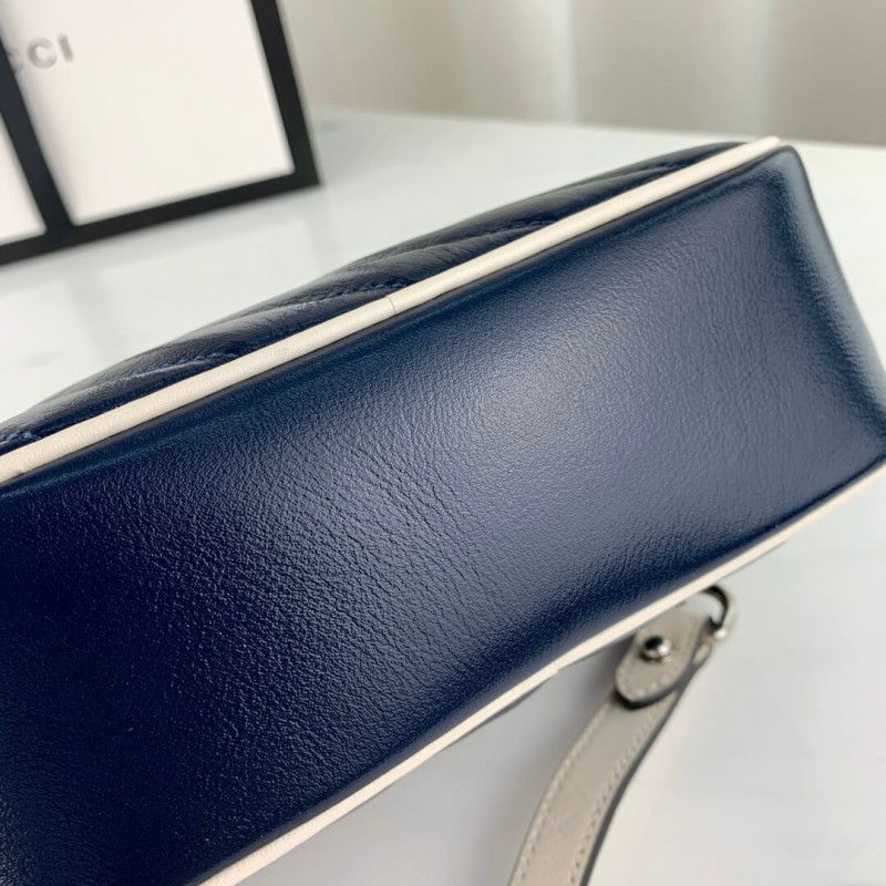 Replica Gucci Gg Marmont Matelasse Mini Bag 448065 Blue - Image 7