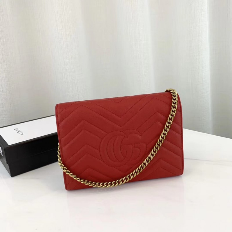 Replica Gucci Gg Marmont Matelasse Mini Bag 474575 - Image 4