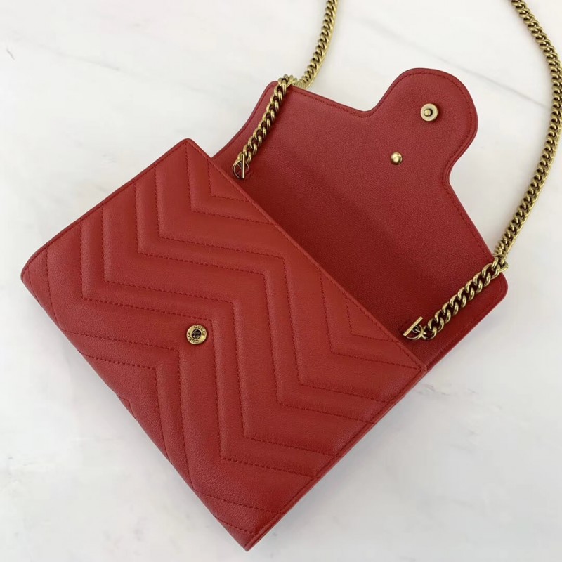 Replica Gucci Gg Marmont Matelasse Mini Bag 474575 - Image 5