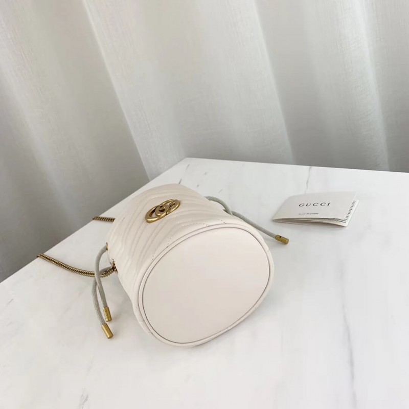 Replica Gucci Gg Marmont Matelasse Mini Bucket Bag 575163 - Image 3