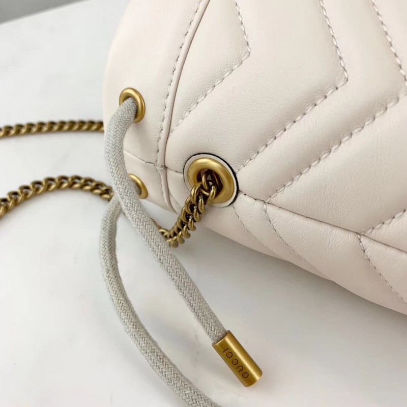 Replica Gucci Gg Marmont Matelasse Mini Bucket Bag 575163 - Image 4