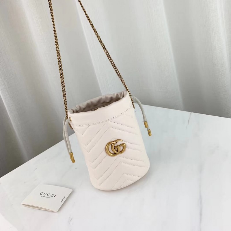 Replica Gucci Gg Marmont Matelasse Mini Bucket Bag 575163 - Image 6