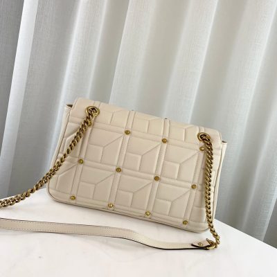 Alternative view of Replica Gucci Gg Marmont Matelasse Shoulder Bag With Studs 443496