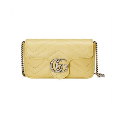 Replica Gucci Gg Marmont Matelasse Super Mini Bag 476433