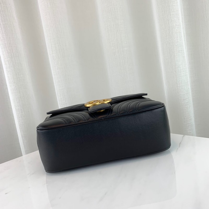 Replica Gucci Gg Marmont Matelasse Top Handle Bag 498100 - Image 5