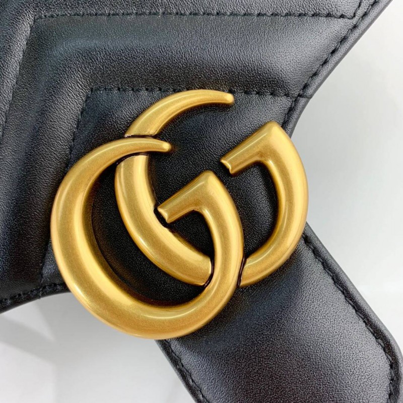 Replica Gucci Gg Marmont Matelasse Top Handle Bag 498100 - Image 9