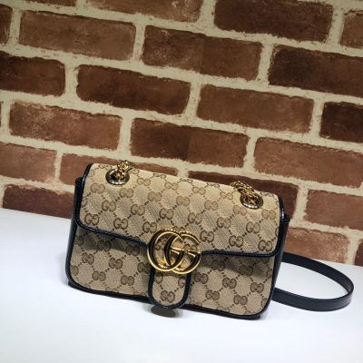 Alternative view of Replica Gucci Gg Marmont Mini Bag 446744